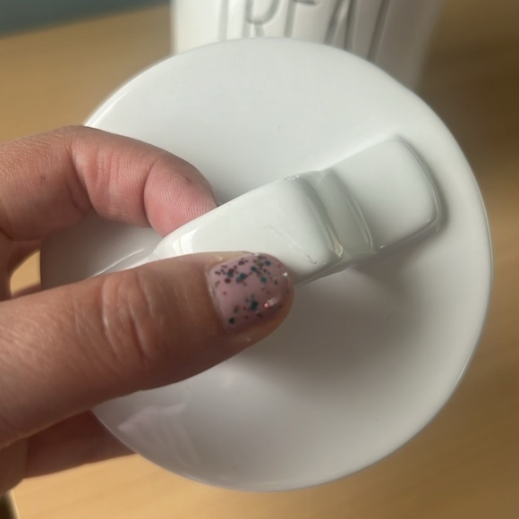 White treat jar “Treat Time” - Picture 5 of 8